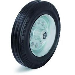 wheel with solid tire / rubber / low-noise