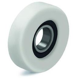 guide roller / nylon / ball bearing