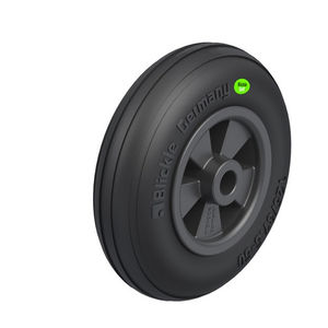 wheel with solid tire