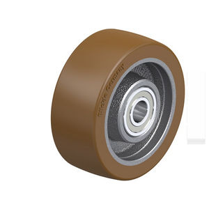 wheel with solid tire