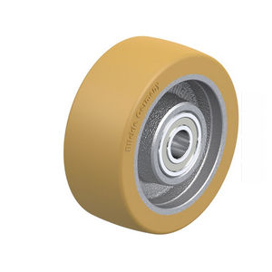 wheel with solid tire