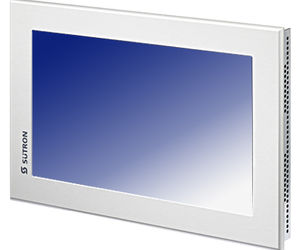 HMI terminal with touch screen / panel-mount / 800 x 480 / VIA