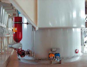 explosion suppression system