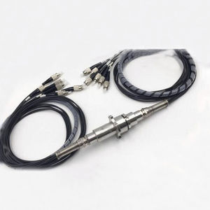 rotary table fiber optic rotary joint / for radar antennas / compact / multi-channel
