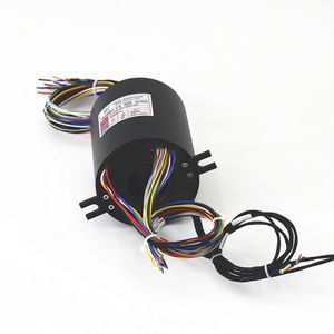 through-hole slip ring / for industrial applications / packaging machine / aluminum alloy