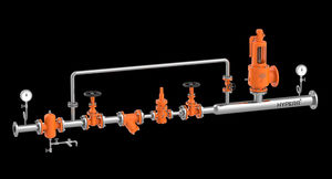 gas pressure regulator unit