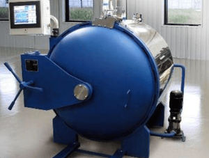 process autoclave / automatic / horizontal / semi-automatic