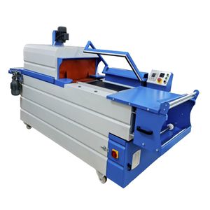 semi-automatic shrink wrapping machine