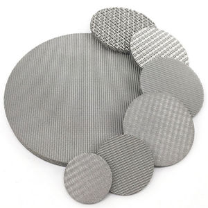stainless steel mesh filter disc