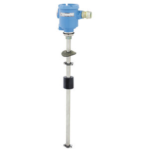 reed switch level sensor / magnetic float / for liquids / programmable