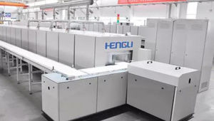 heat treatment furnace / roller / chamber / electric
