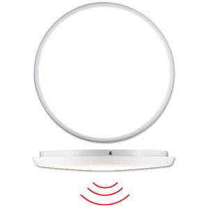 LED lighting / ceiling-mounted / for storage hall / polycarbonate