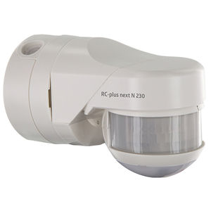presence detector / photoelectric / wall-mounted / outdoor