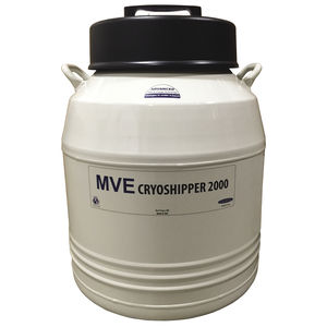 storage tank / transport / for biological samples / aluminum