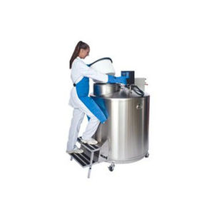 laboratory freezer / storage / stainless steel / cryogenic