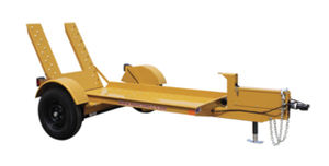 single-axle self-propelled trailer