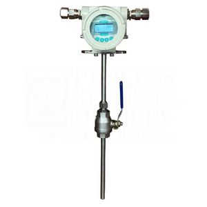mass flow meter / thermal / for compressed air / 4-20 mA