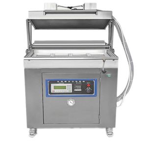manual packing machine / vacuum / film / for the food industry