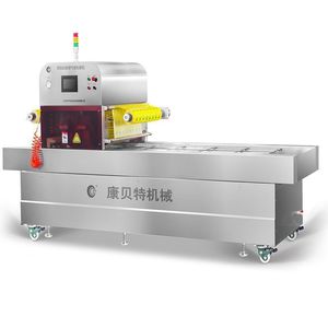 automatic packing machine / vacuum / film / line-type