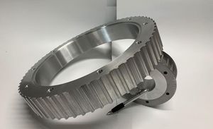 toothed pulley / timing belt