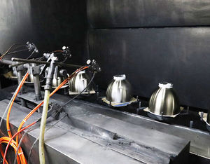 enclosed paint booth