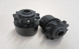 straight-toothed sprocket wheel
