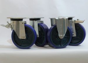 wheel with solid tire 1