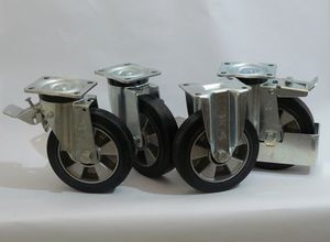 wheel with solid tire 1