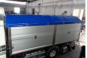 electric tipper tarpaulin