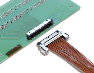 wire-to-board connector / IDE / parallel / crimp