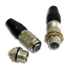 circular connector / RF / DIN