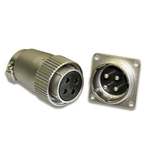 circular connector / RF / DIN