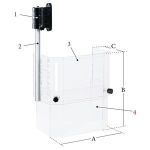vertical safety guard