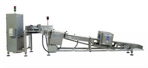 transfer conveyor / belt / for the food industry / bag