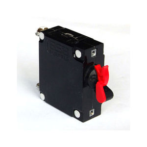 hydraulic-magnetic circuit breaker / single-pole / manual reset / miniature