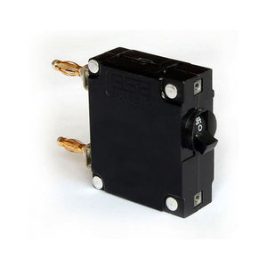 hydraulic-magnetic circuit breaker / single-pole / manual reset / mini