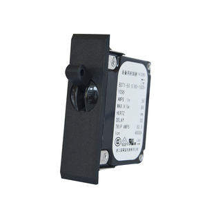 hydraulic-magnetic circuit breaker / single-pole / manual reset / modular