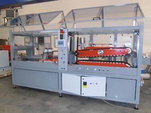 profile extrusion line filler and cutting unit