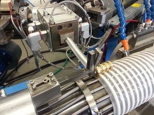 tube extrusion line