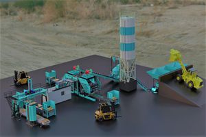 concrete block making machine