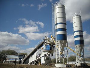 mobile concrete batching plant