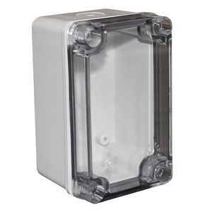 enclosure with metric knockouts