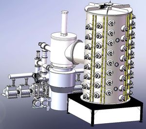 PVD deposition machine