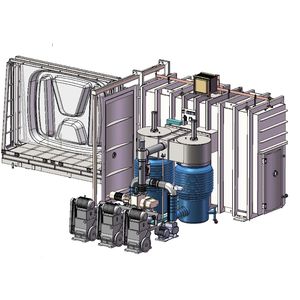 PVD deposition machine