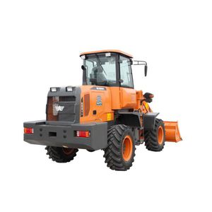 wheeled loader / articulated / low fuel consumption / for construction