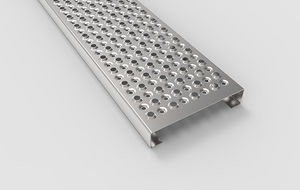 perforated sheet metal grating