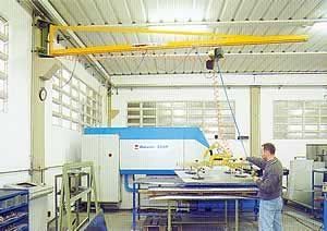 wall-mounted jib crane