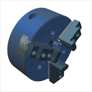 grinding workpiece clamping chuck