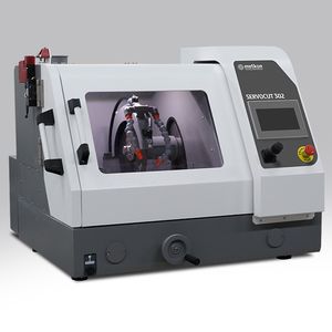 cut-off sawing machine / for metals / programmable / three-axis