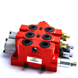 spool hydraulic directional control valve / manual / sectional
